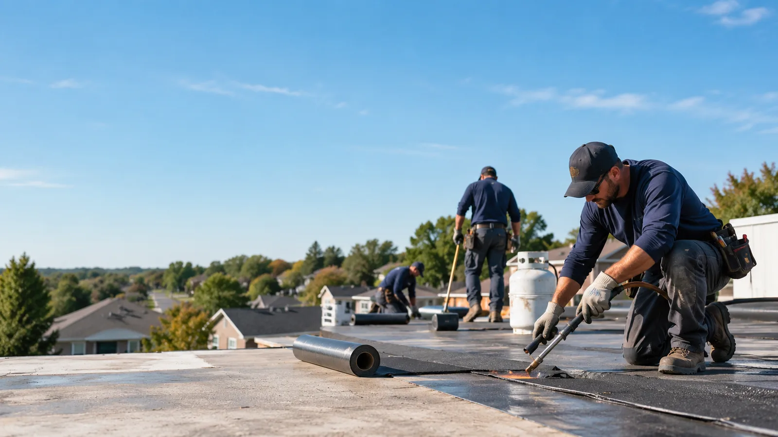 Flat Roof Leak Repair providers in Pointblank, TX